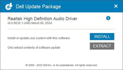 Realtek Universal Audio Driver UAD version 6.0.9635.1